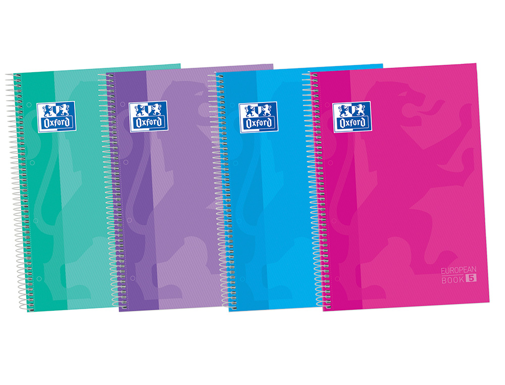 Caderno espiral oxford ebook 5 capa extradura din a4+ 120 folhas quadricula 5 mm com margem tendencia 50% folhas gratis (5 unidades) ( Imagem 2 de 12 ) - Preview