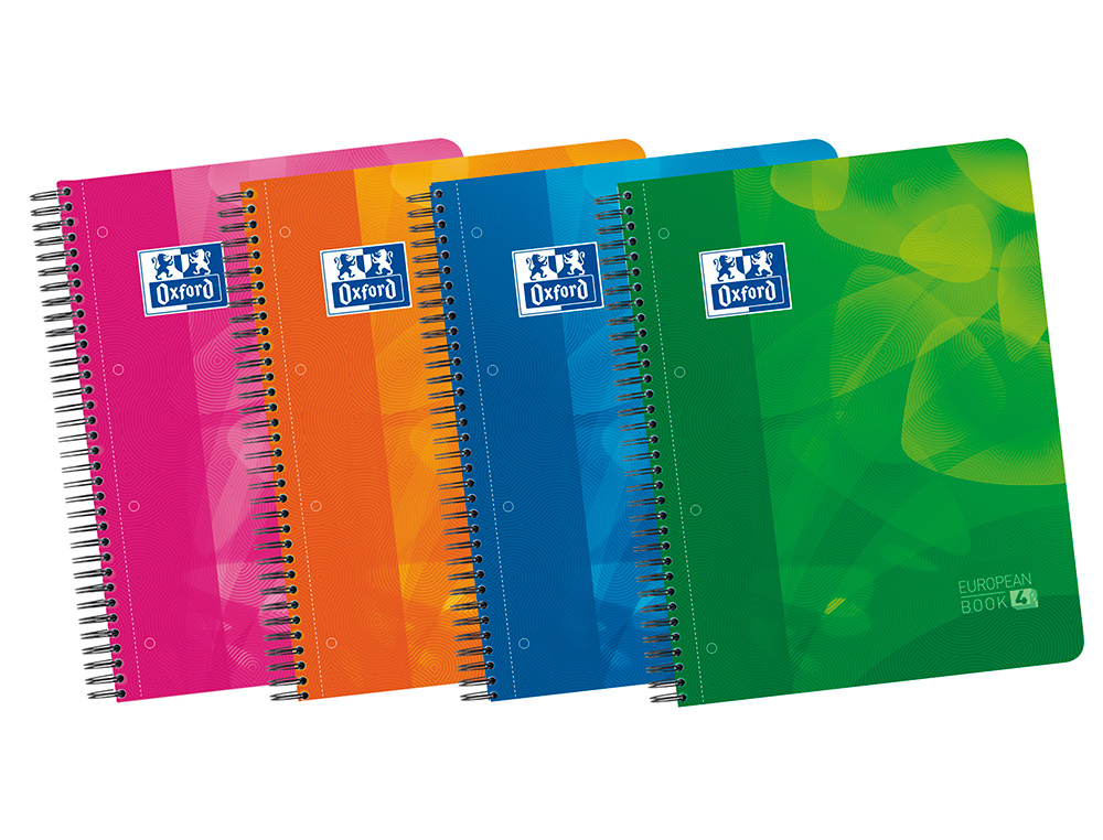 Caderno Espiral Oxford A4 Pautado - Capa Poliproplileno Microperfurado (5 unidades) ( Imagem 2 de 3 ) - Preview