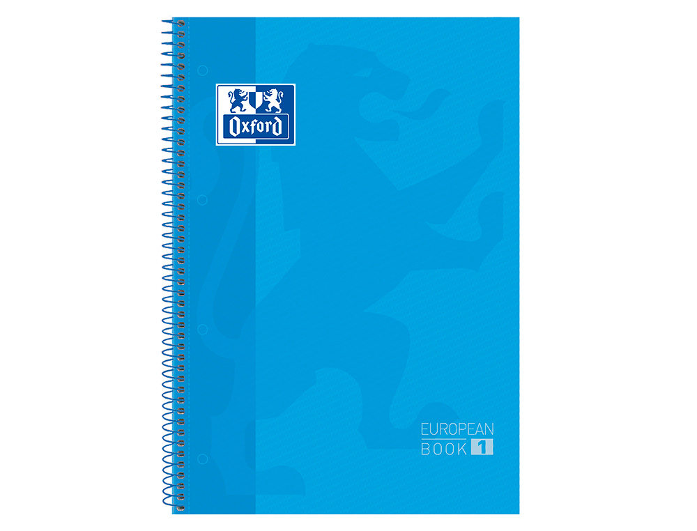 Caderno Espiral Oxford C/Capa Extradura, Microperfurado Din A4 80 Folhas, Quadricula 5mm - Turquesa ( Imagem 2 de 11 ) - Preview