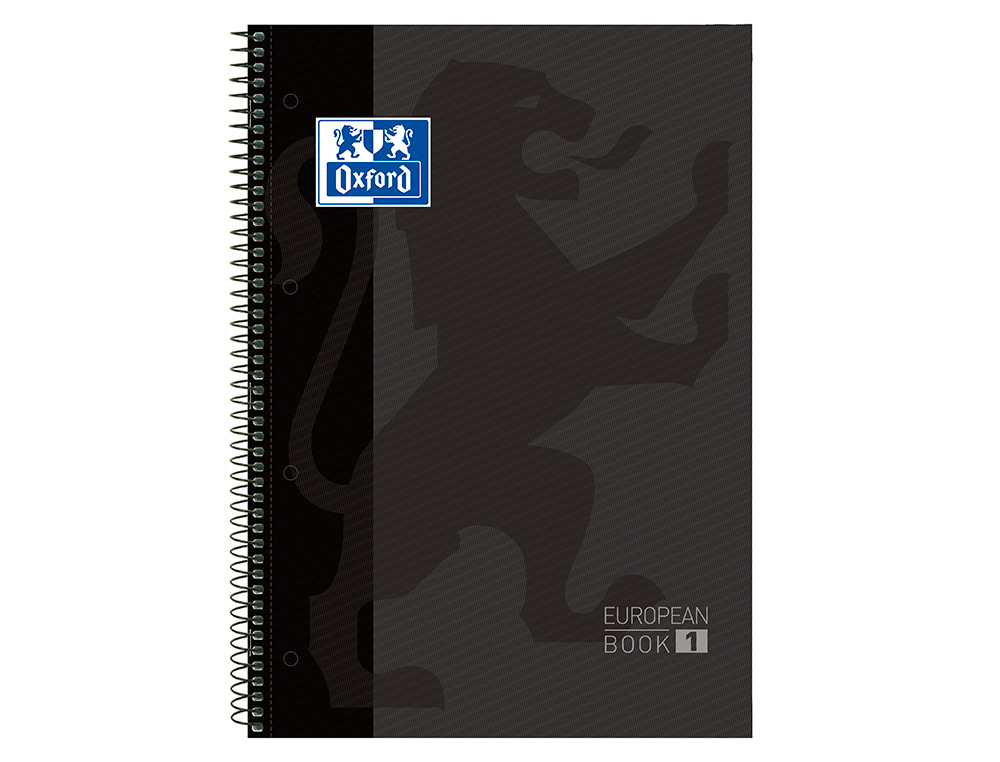 Caderno Espiral A4 Quadriculado Cinza - Capa Extradura Microperfurado ( Imagem 2 de 11 ) - Preview