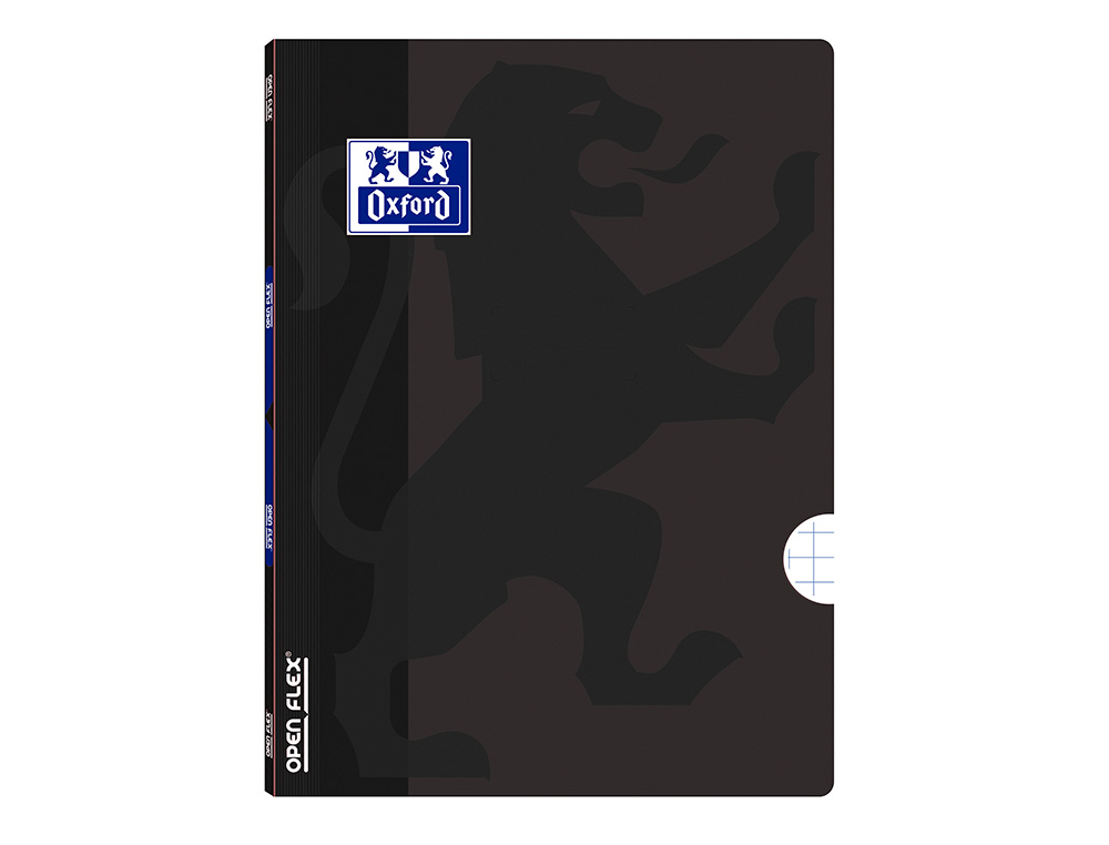 Caderno A4 Capa Pp Agrafado Oxford Openflex Quadriculado Preto 48Fl 90G 100105795 ( Imagem 2 de 5 ) - Preview