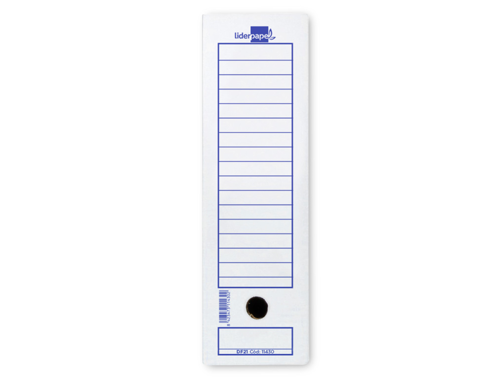 Caixa para arquivo definitivo liderpapel formato folio (10 unidades) ( Imagem 4 de 22 ) - Preview