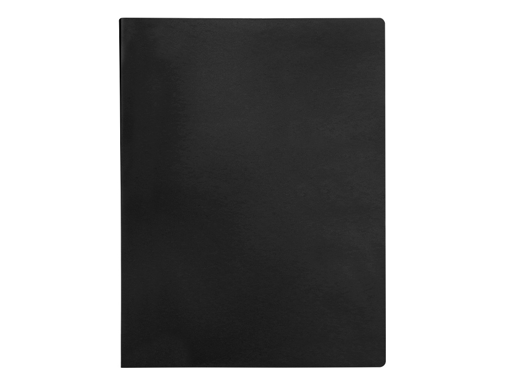 Capa catalogo liderpapel 80 bolsas polipropileno din a4 preto opaco ( Imagem 2 de 15 ) - Preview