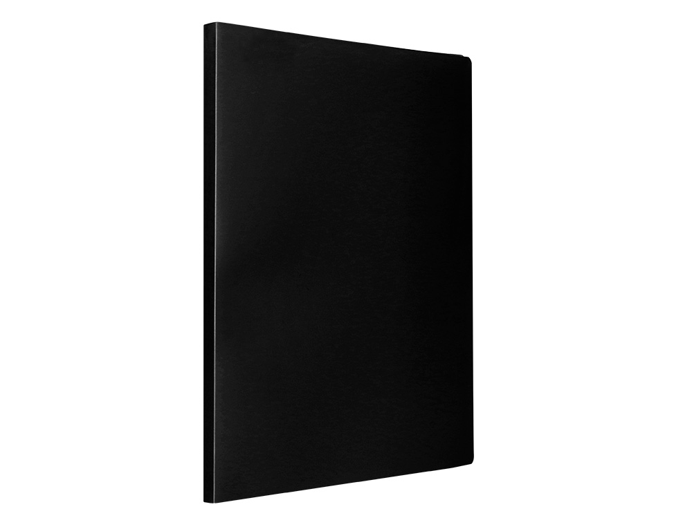 Capa catalogo liderpapel 60 bolsas polipropileno din a4 preto opaco ( Imagem 5 de 14 ) - Preview
