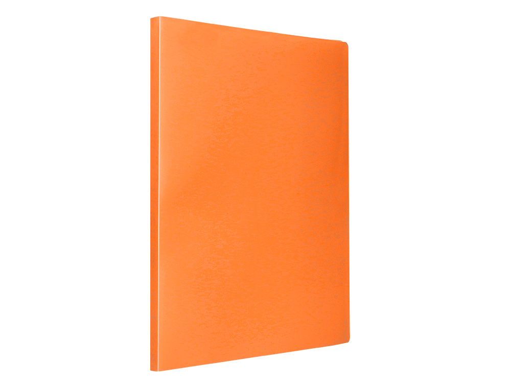 Capa catalogo liderpapel 30 bolsas polipropileno din a4 laranja fluor opaco ( Imagem 5 de 11 ) - Preview