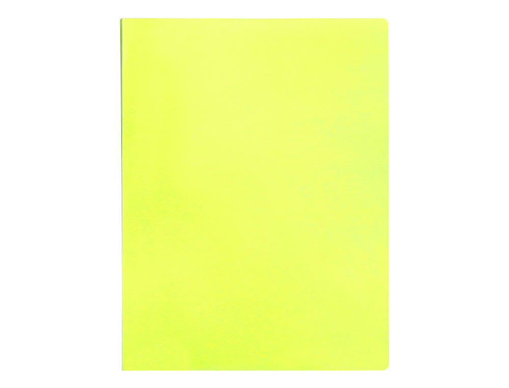 Capa catalogo liderpapel 30 bolsas polipropileno din a4 amarelo fluor opaco ( Imagem 2 de 11 ) - Preview