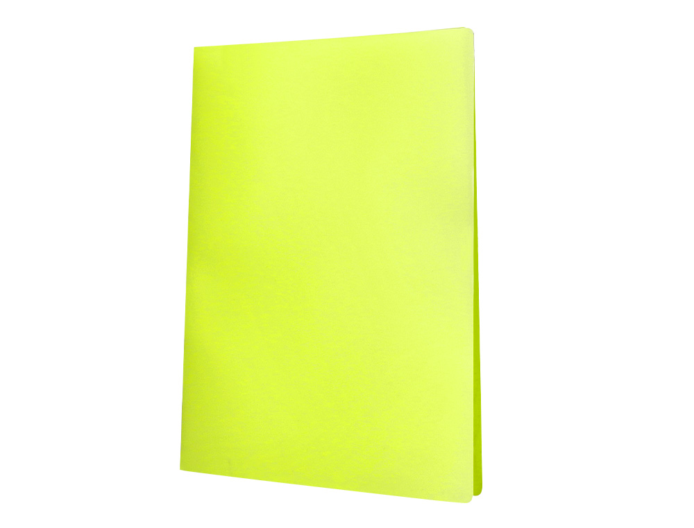 Capa catalogo liderpapel 20 bolsas polipropileno din a4 amarelo fluor opaco ( Imagem 3 de 11 ) - Preview