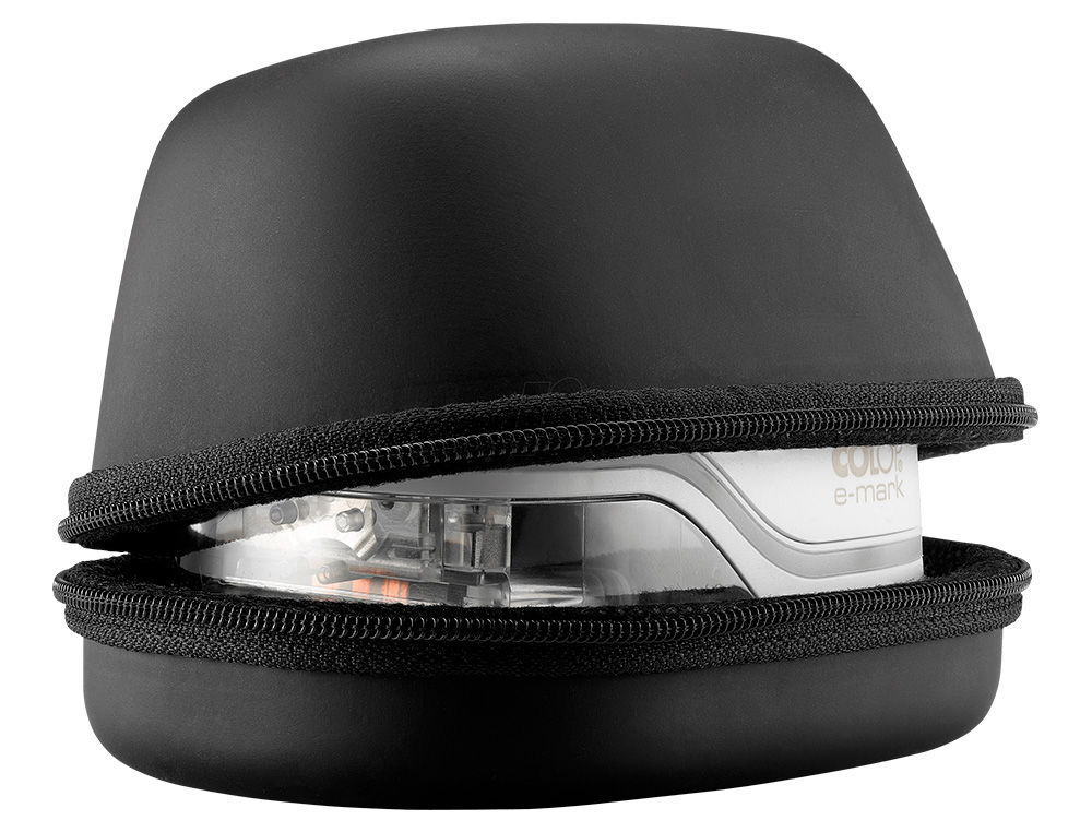 Bolsa protetora colop para impressora e-mark fecho de correr cor preto ( Imagem 3 de 5 ) - Preview