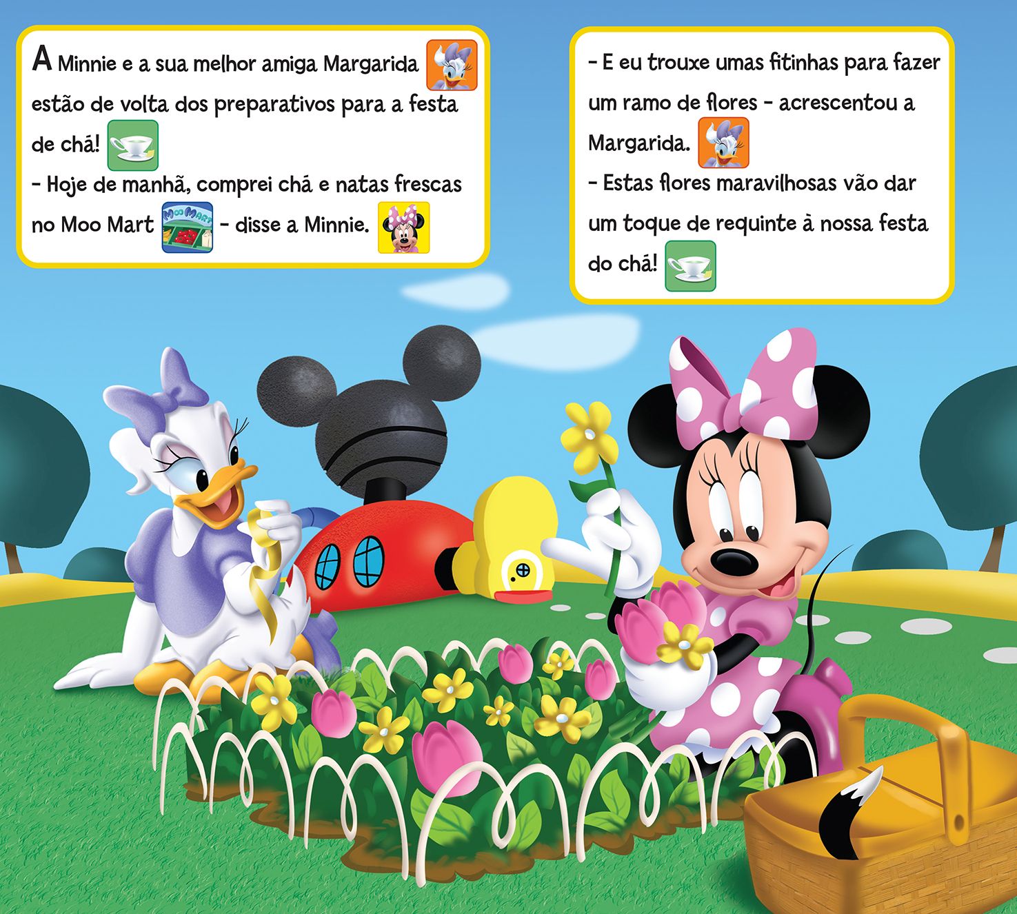 Minnie - Camos Fazer Uma Festa do Chá! ( Imagem 2 de 3 ) - Preview