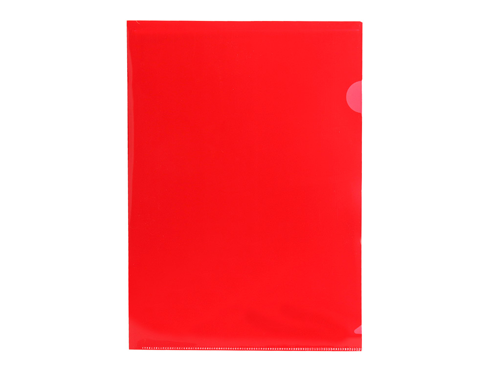 Bolsa dossier liderpapel com separador polipropileno din a4 vermelho translucido 20 folhas (10 unidades) ( Imagem 2 de 6 ) - Preview