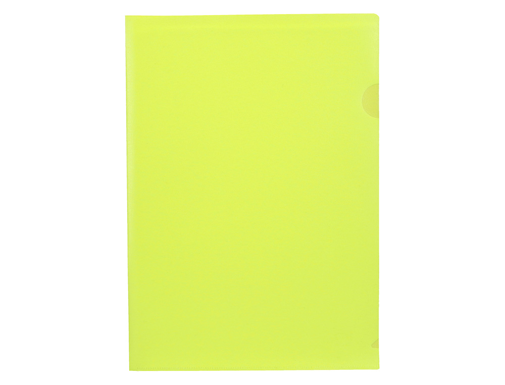 Bolsa dossier liderpapel com separador polipropileno din a4 amarelo fluor opaco 20 folhas (10 unidades) ( Imagem 2 de 8 ) - Preview