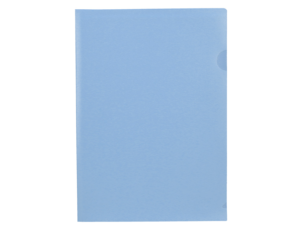 Bolsa Dossier, Cor Azul Celeste, Com Separador em Polipropileno - Liderpapel - 20 Folhas Dim. A4 (10 unidades) ( Imagem 2 de 8 ) - Preview