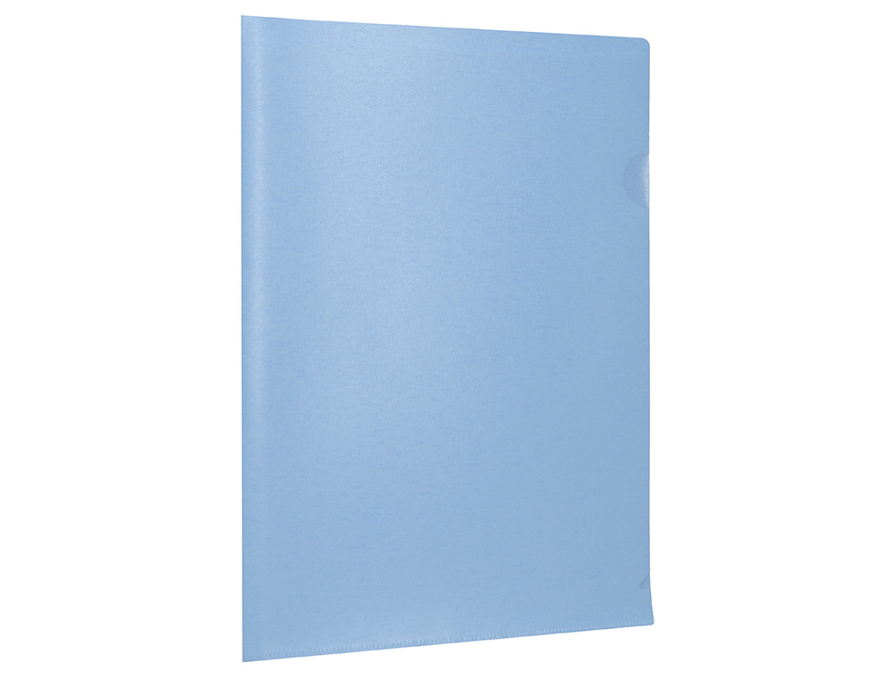 Bolsa Dossier, Cor Azul Celeste, Com Separador em Polipropileno - Liderpapel - 20 Folhas Dim. A4 (10 unidades) ( Imagem 5 de 8 ) - Preview