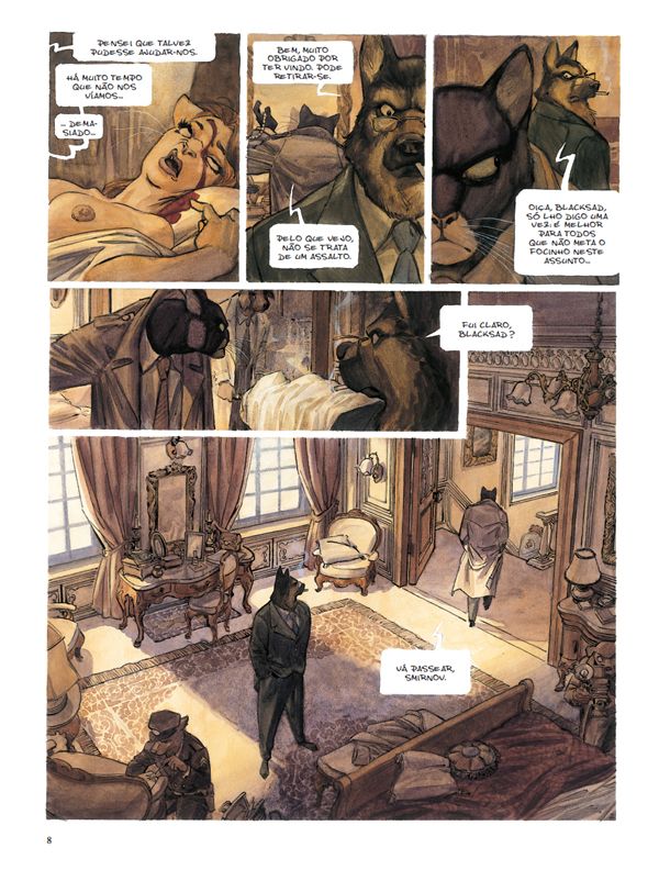 Blacksad N.º 1 ( Imagem 2 de 5 ) - Preview