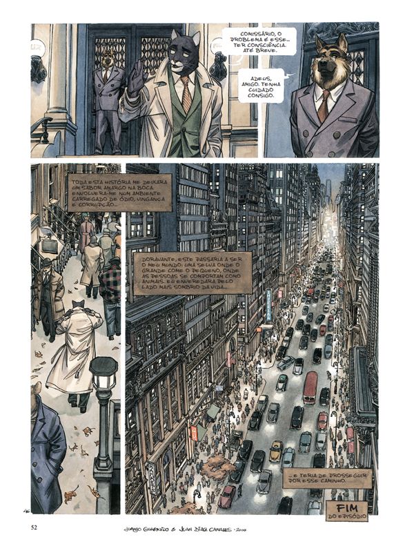Blacksad N.º 1 ( Imagem 5 de 5 ) - Preview
