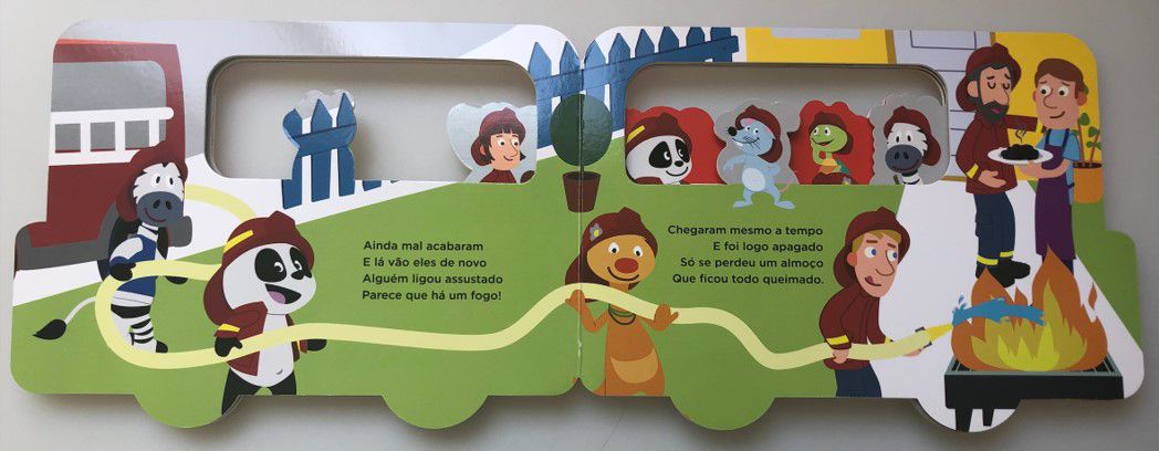 Panda - No Camião dos Bombeiros ( Imagem 2 de 2 ) - Preview
