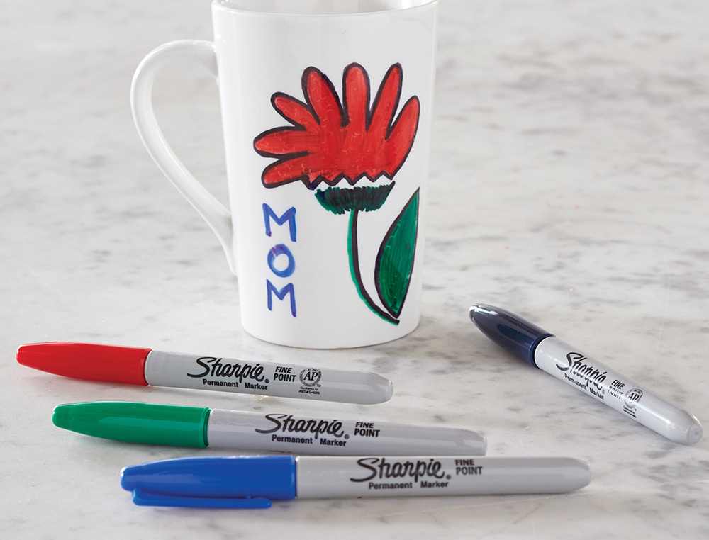 Marcadores Sharpie Fine - conjunto com 4 (Az/pt/vm/vd) ( Imagem 4 de 6 ) - Preview