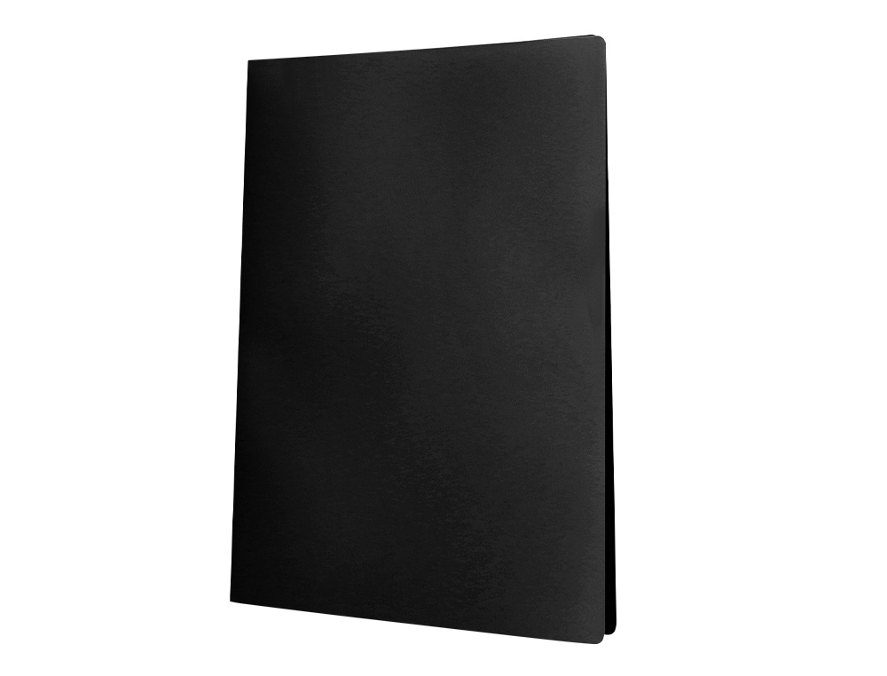 Capa catalogo liderpapel 10 bolsas polipropileno din a4 preto opaco ( Imagem 3 de 12 ) - Preview
