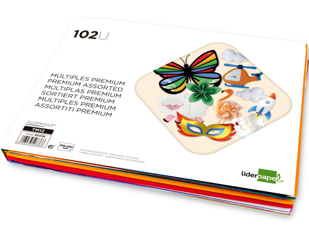 Bloco de trabalhos manuais Liderpapel - Premium ( Imagem 4 de 16 ) - Preview