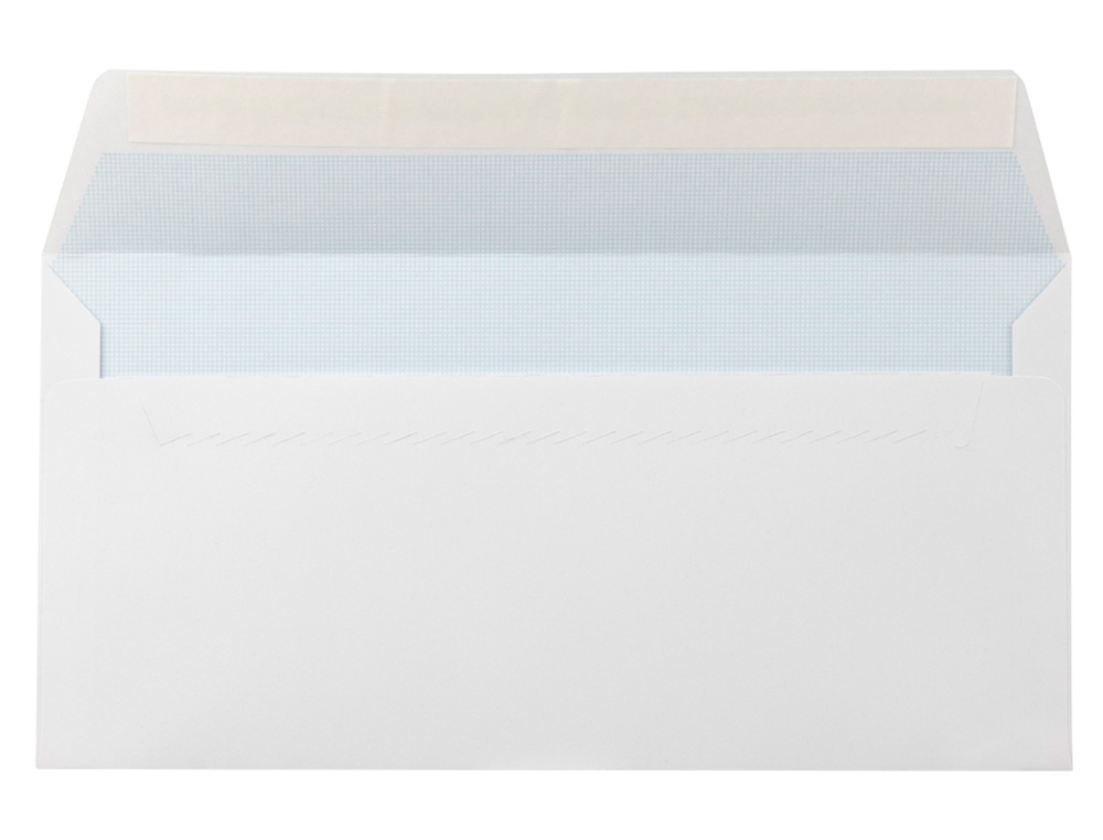 Envelope liderpapelcomercial normalizado branco 120x176 mm tira de silicone pack de 500 unidades ( Imagem 2 de 4 ) - Preview