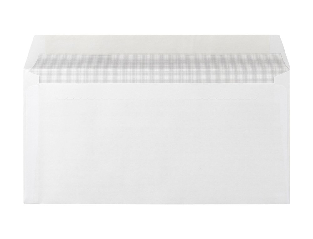 Envelope liderpapel americano branco 115x225 mm tira de silicone janela direita pack de 500 unidades ( Imagem 2 de 4 ) - Preview