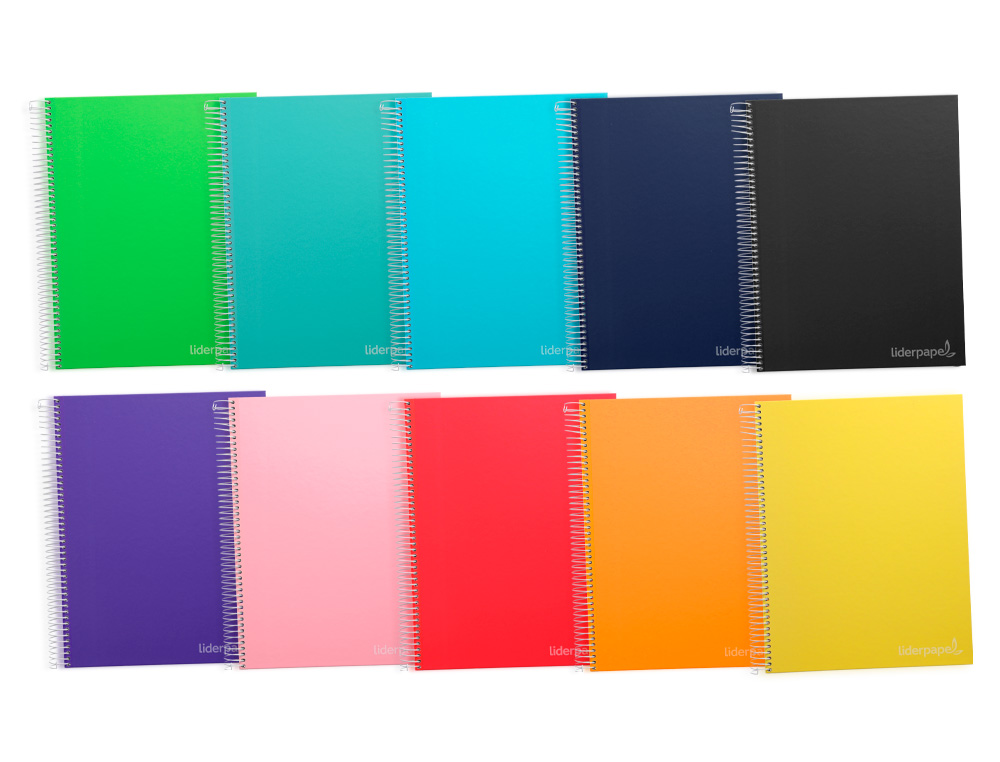Caderno Espiral Liderpapel A4 Pautado - Cores Sortidas ( Imagem 3 de 23 ) - Preview