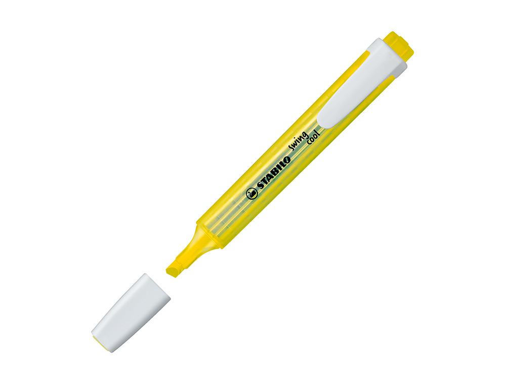 Marcador stabilo marcador fluorescente swing cool amarelo ( Imagem 3 de 9 ) - Preview
