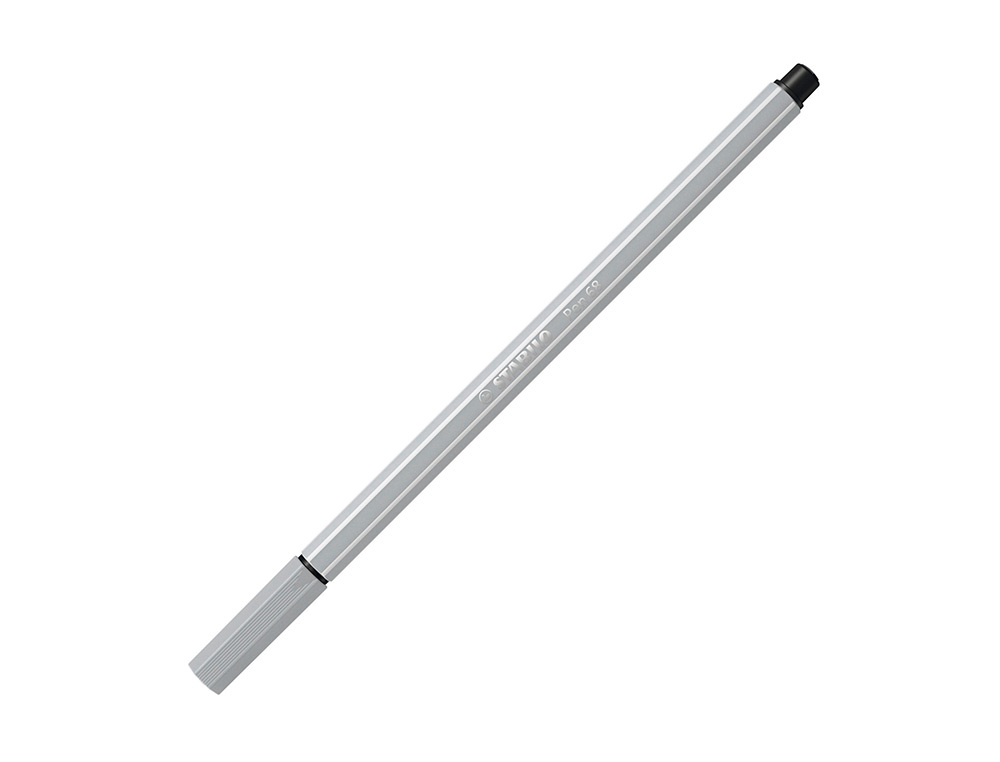 Marcador stabilo aguarelavel pen 68 cinza azulado palido 1 mm ( Imagem 2 de 9 ) - Preview