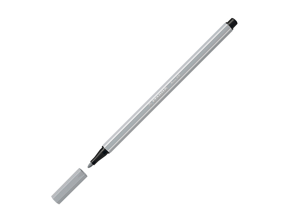 Marcador stabilo aguarelavel pen 68 cinza azulado palido 1 mm ( Imagem 3 de 9 ) - Preview