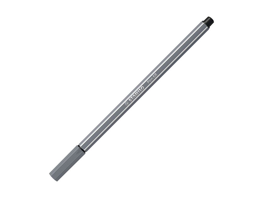 Marcador stabilo aguarelavel pen 68 cinza azulado medio 1 mm (10 unidades) ( Imagem 2 de 9 ) - Preview