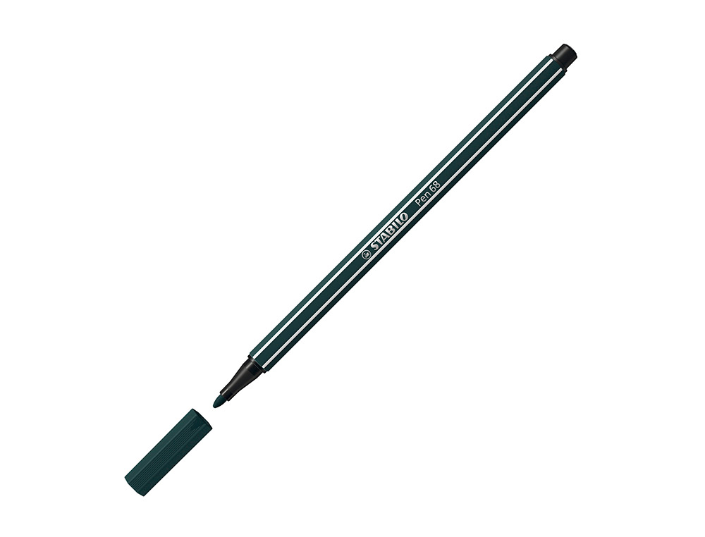 Marcador stabilo aguarelavel pen 68 verde terra 1 mm ( Imagem 3 de 9 ) - Preview