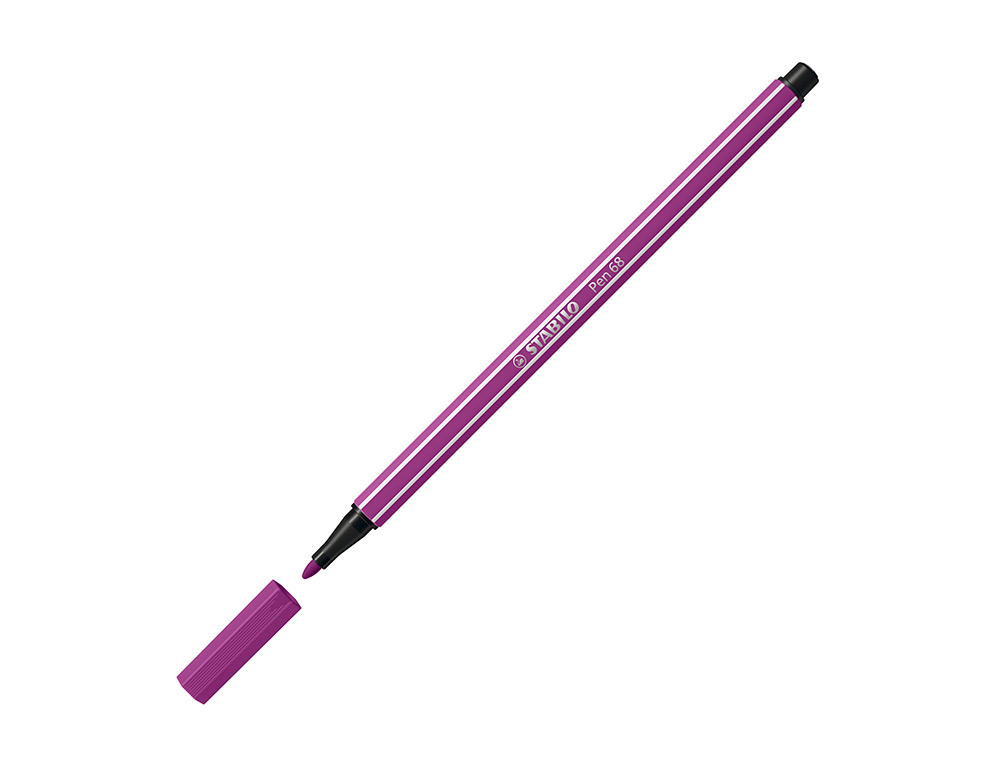 Marcador stabilo aguarelavel pen 68 lilas 1 mm ( Imagem 3 de 9 ) - Preview
