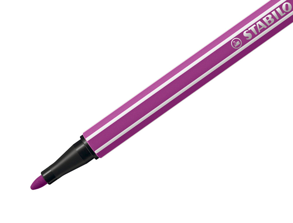 Marcador stabilo aguarelavel pen 68 lilas 1 mm ( Imagem 5 de 9 ) - Preview