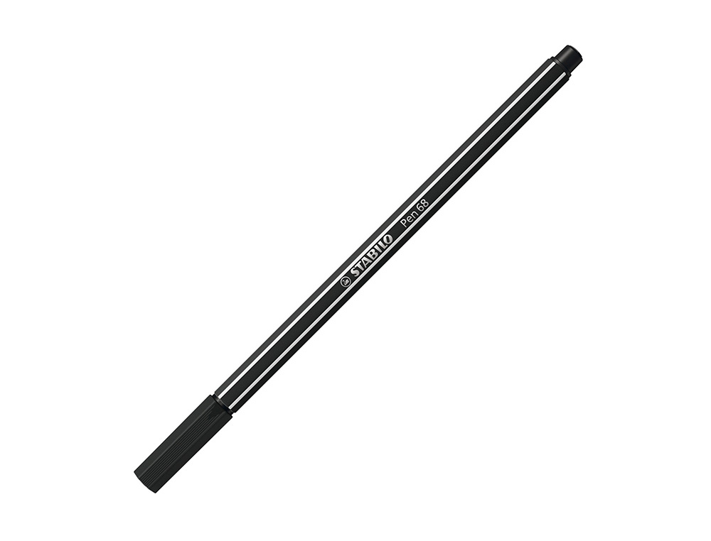Marcador stabilo aguarelavel pen 68 preto 1 mm ( Imagem 3 de 15 ) - Preview