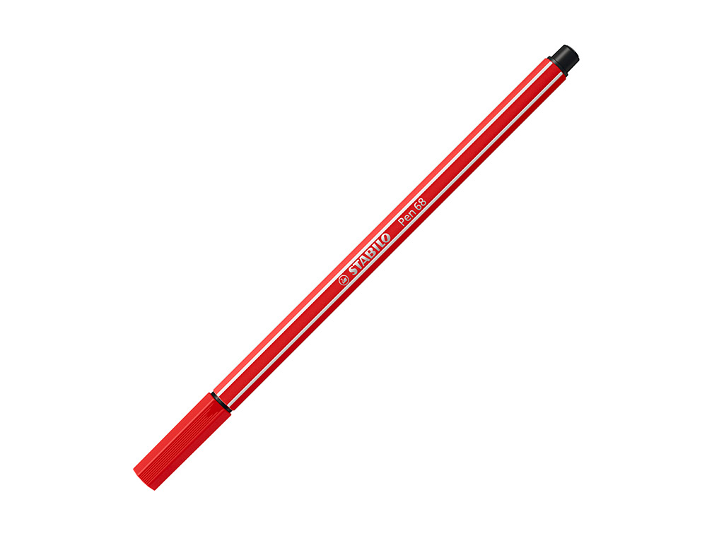 Marcador stabilo aguarelavel pen 68 vermelho carmim 1 mm ( Imagem 2 de 9 ) - Preview