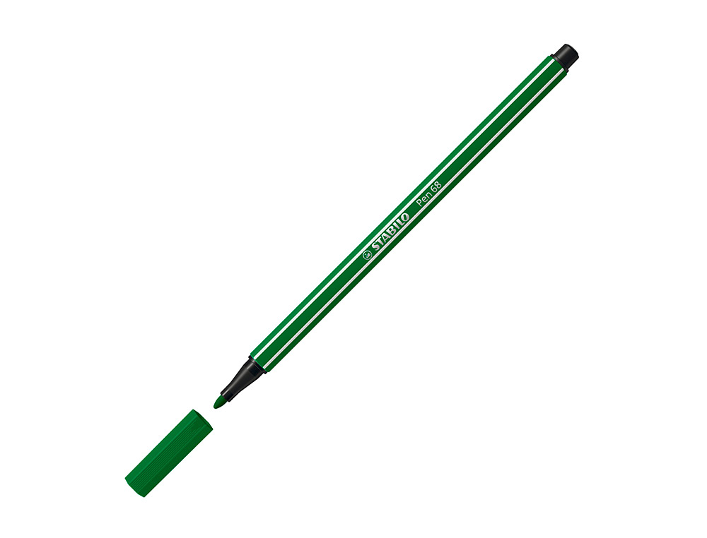 Marcador stabilo aguarelavel pen 68 verde esmeralda 1 mm ( Imagem 3 de 9 ) - Preview