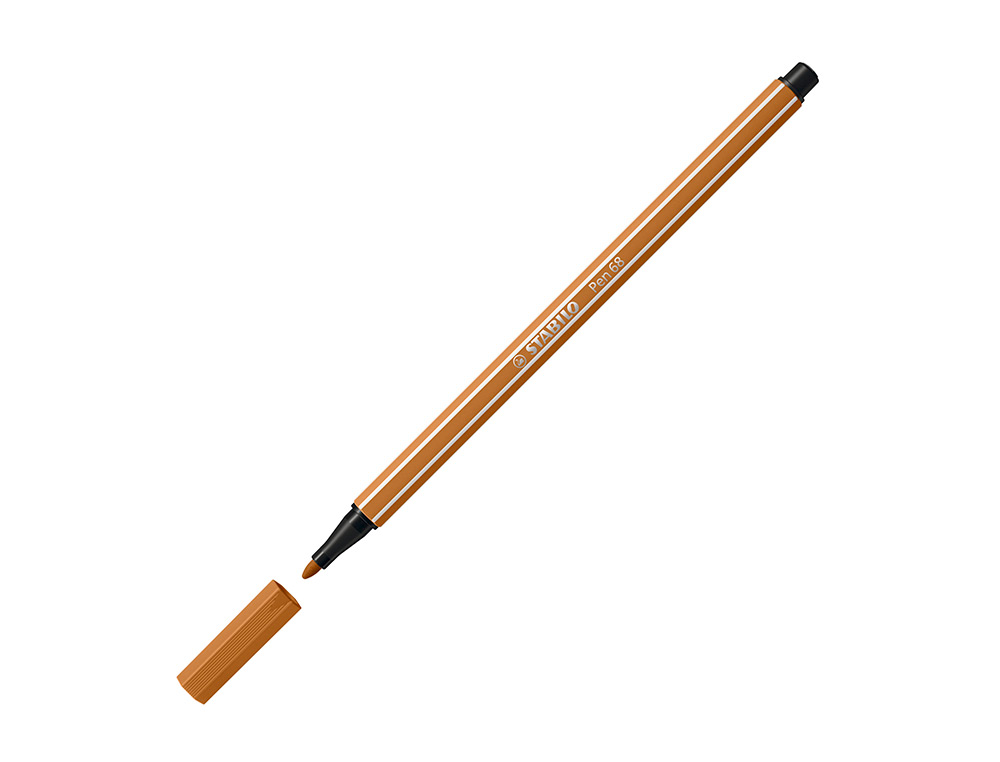 Marcador stabilo aguarelavel pen 68 ocre escuro 1 mm ( Imagem 3 de 9 ) - Preview