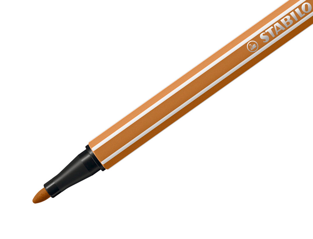 Marcador stabilo aguarelavel pen 68 ocre escuro 1 mm ( Imagem 5 de 9 ) - Preview