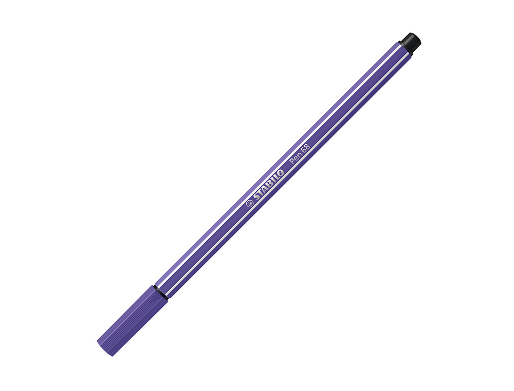 Marcador stabilo aguarelavel pen 68 violeta 1 mm (10 unidades) ( Imagem 2 de 9 ) - Preview