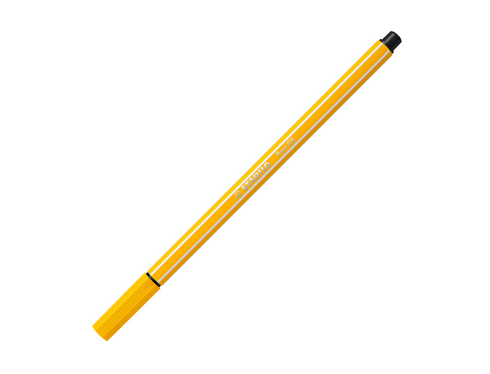 Marcador stabilo aguarelavel pen 68 amarelo 1 mm ( Imagem 2 de 9 ) - Preview