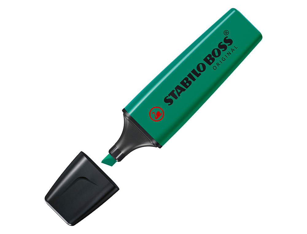 Marcador fluorescente stabilo boss 70 turquesa (10 unidades) ( Imagem 3 de 9 ) - Preview
