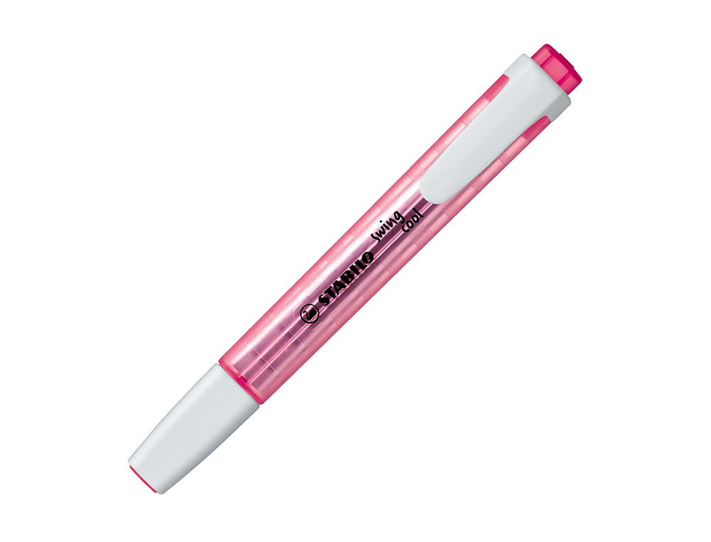 Marcador stabilo marcador fluorescente swing cool rosa (10 unidades) ( Imagem 2 de 9 ) - Preview