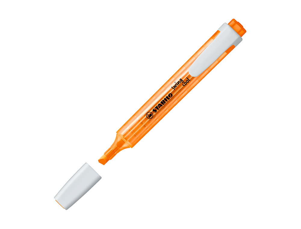 Marcador stabilo marcador fluorescente swing cool laranja (10 unidades) ( Imagem 3 de 9 ) - Preview