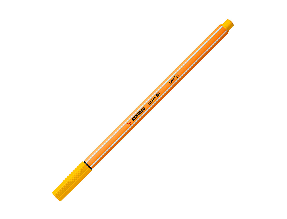 Marcador Ponta de Fibra Point 88 Amarelo - Stabilo - 0,4 mm ( Imagem 2 de 9 ) - Preview