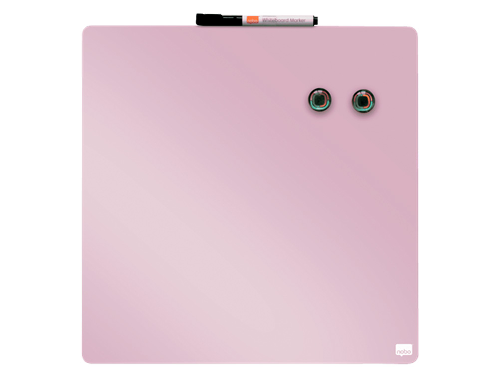 Quadro nobo magnetico para a casa cor rosa 360x360 mm ( Imagem 2 de 5 ) - Preview