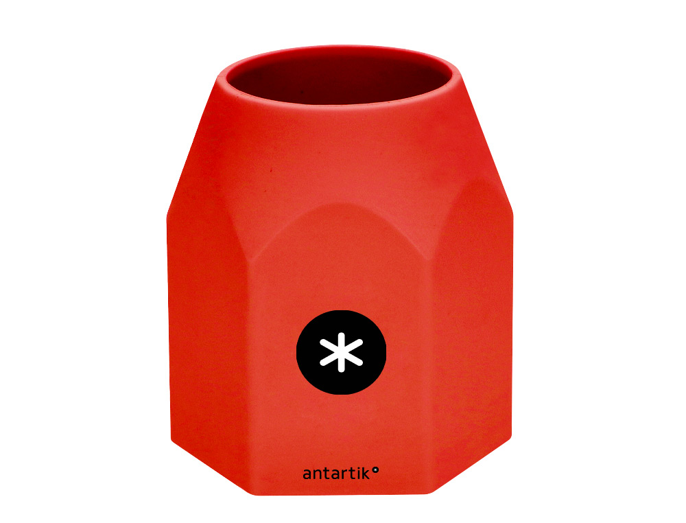 Porta lapis antartik silicone hexagonal cores sortidas intensas azul mostarda preto e vermelho ( Imagem 3 de 5 ) - Preview