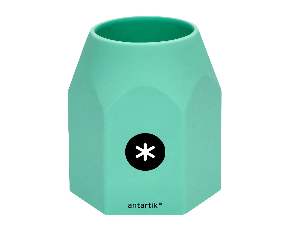 Porta lapis antartik silicone hexagonal cores sortidas pastel celeste coral lavanda e menta ( Imagem 3 de 5 ) - Preview