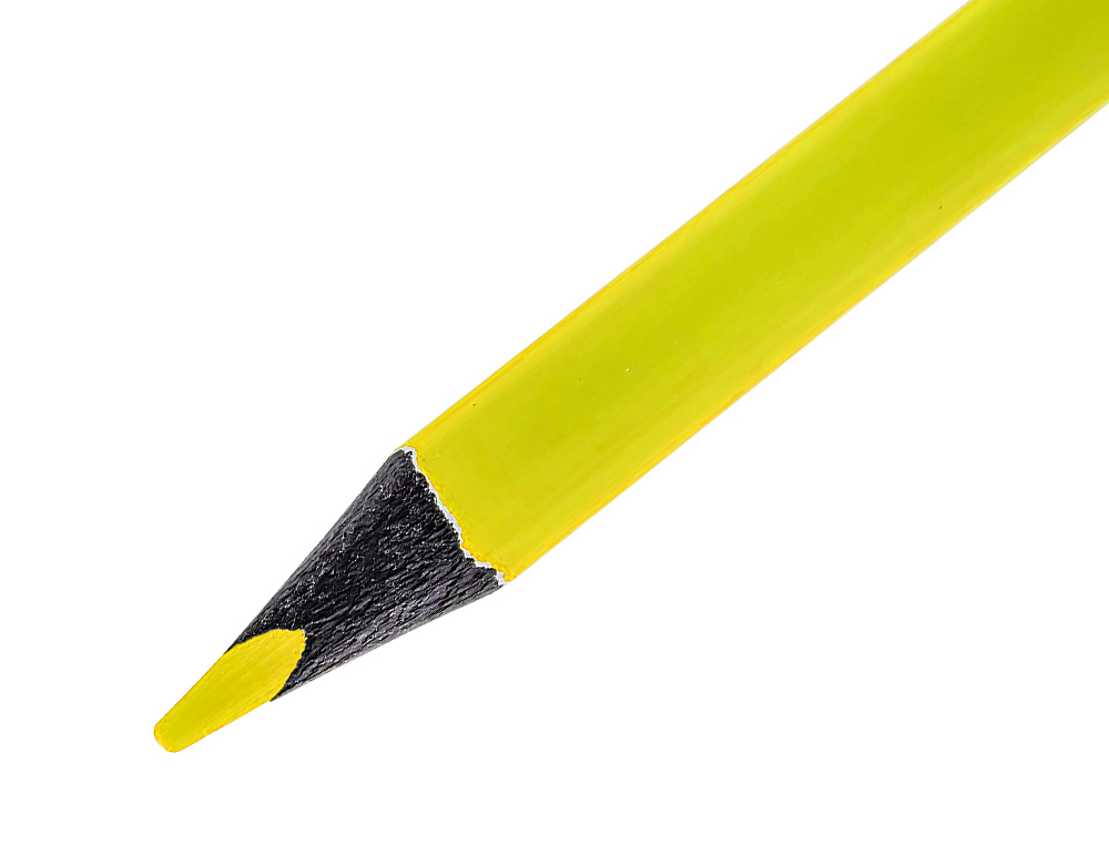 Colored pencils, neon yellow, box of 5 pencils (5 units) ( Imagem 3 de 9 ) - Preview