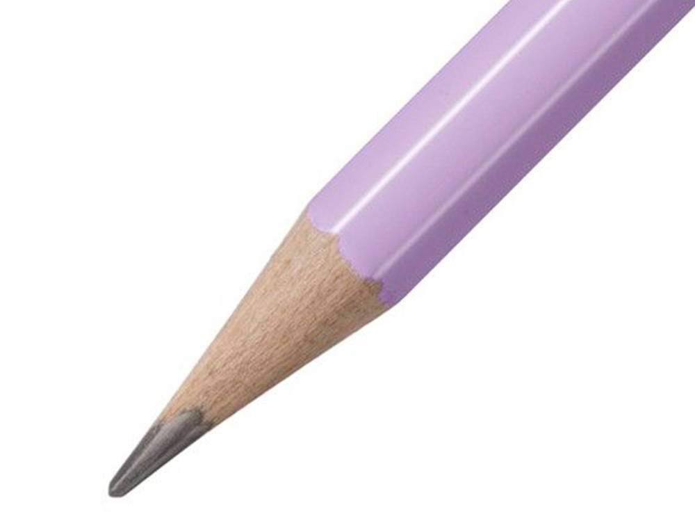 Lapis de grafite com borracha stabilo swano mina 2,2 mm dureza hb expositor de 72 unidades cores pastel sortidas ( Imagem 4 de 6 ) - Preview