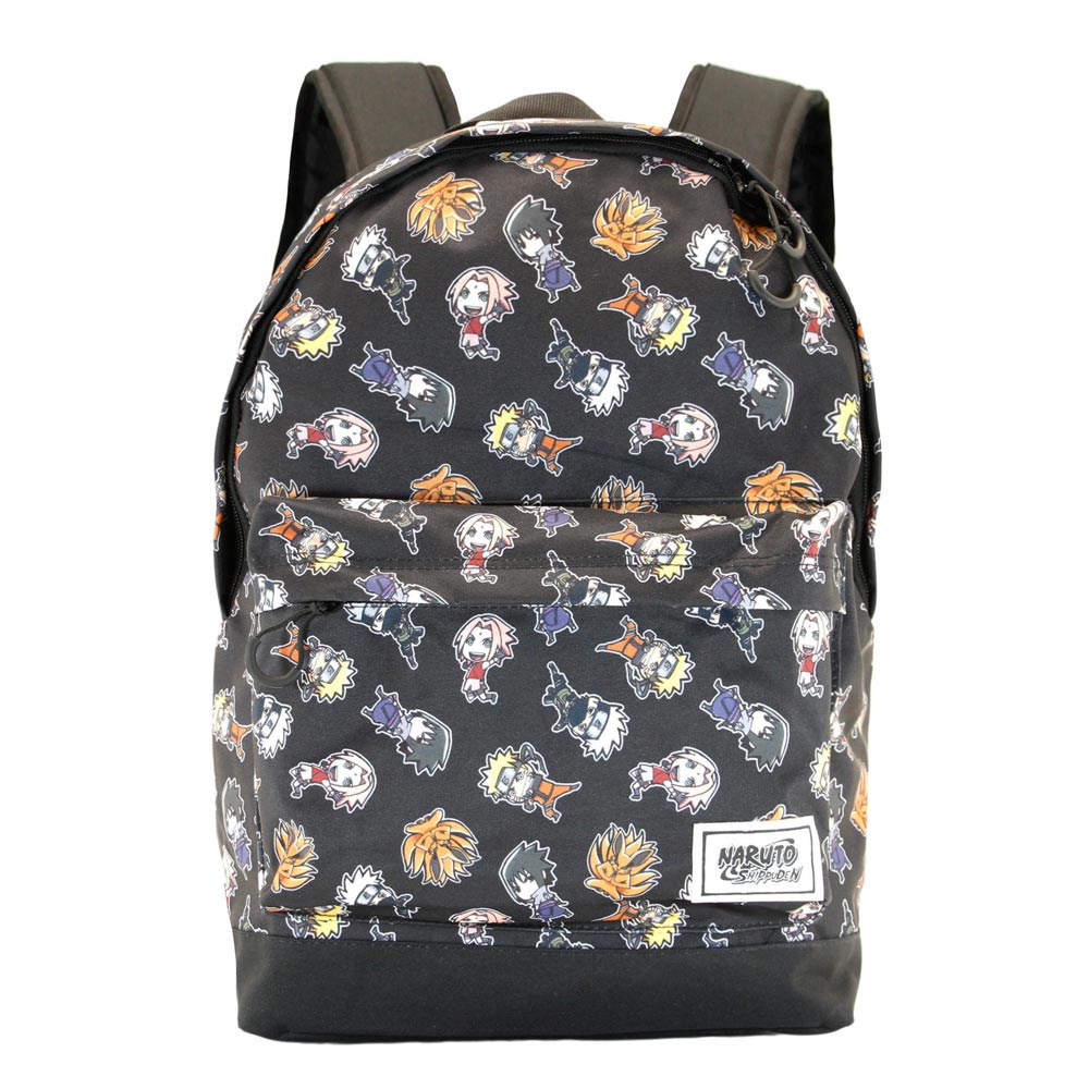 Naruto Wind Mochila HS FAN, Preta ( Imagem 2 de 4 ) - Preview